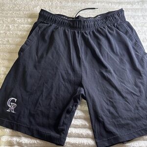 Nike Black Athletic Shorts with Logo